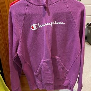 Pink champion sweatshirt